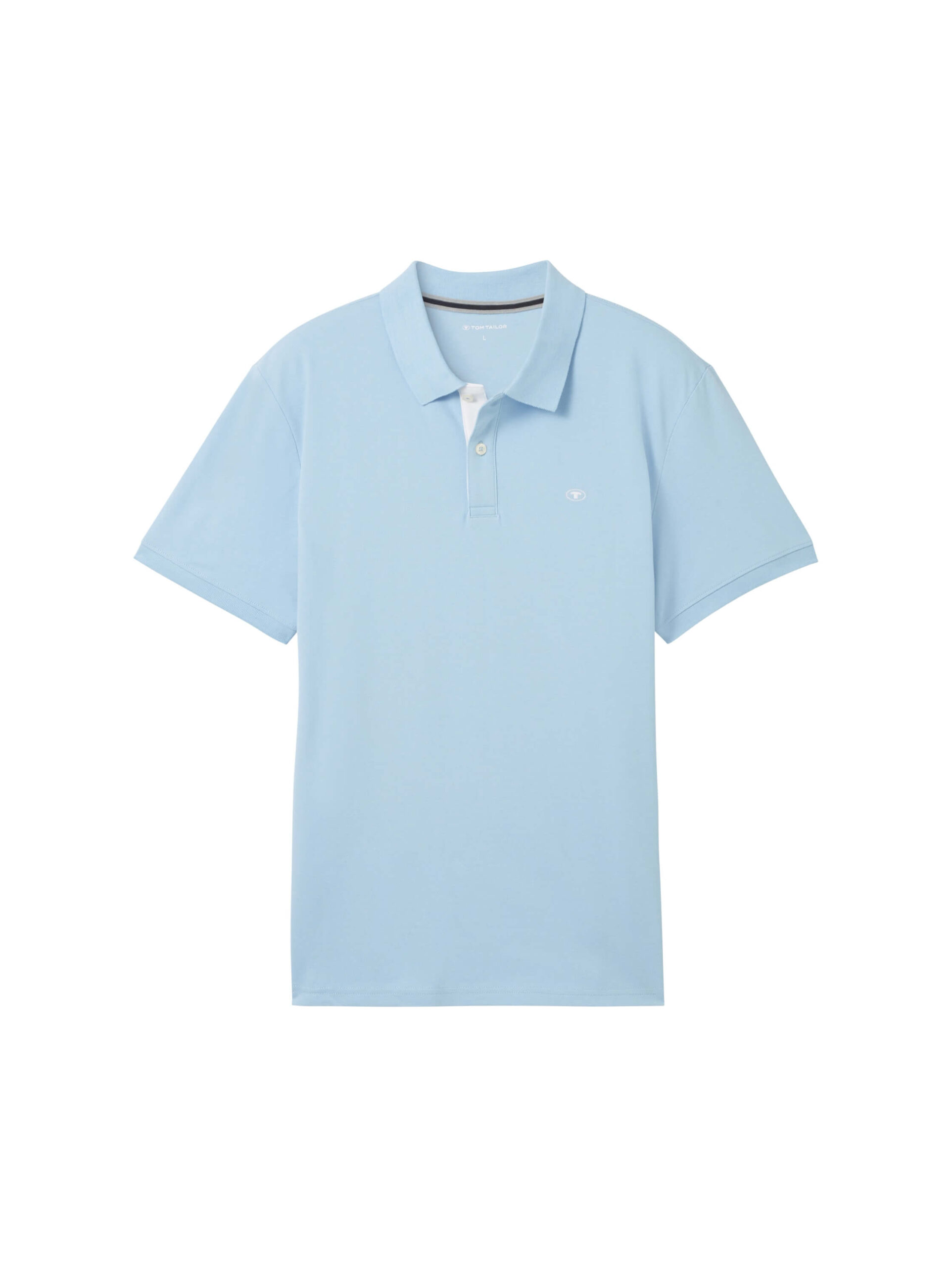 basic polo with contrast