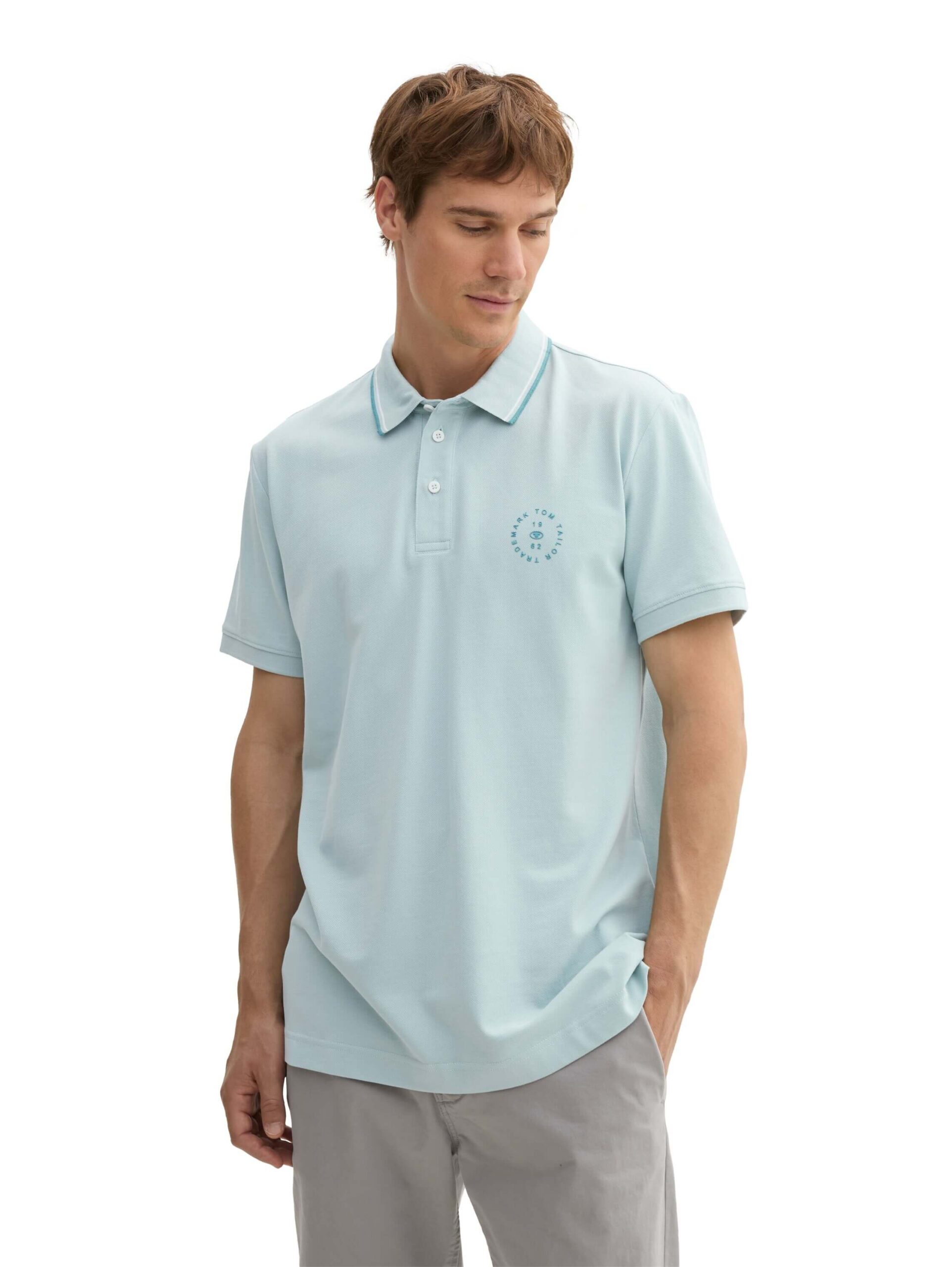 printed polo