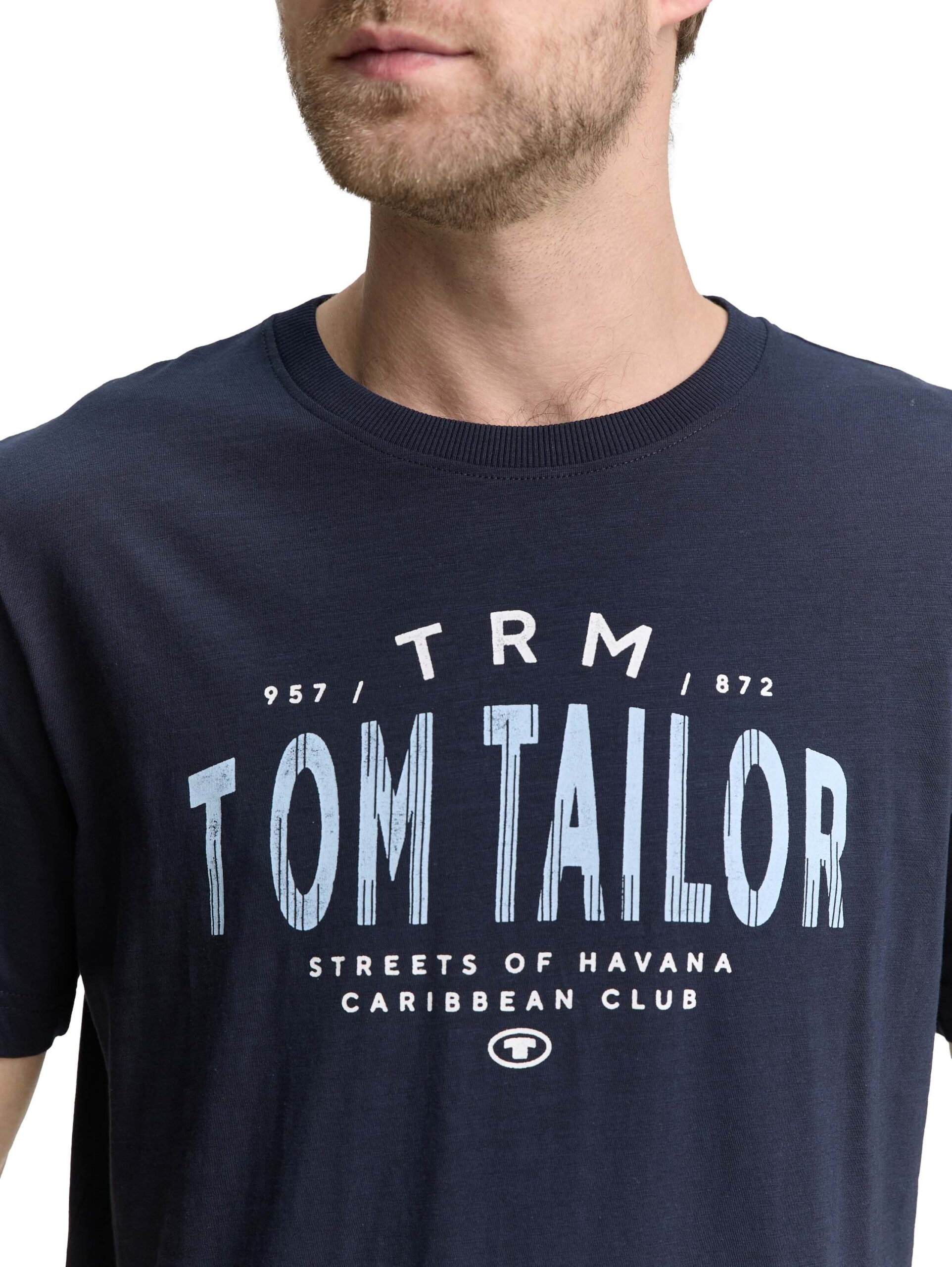 printed slub t-shirt