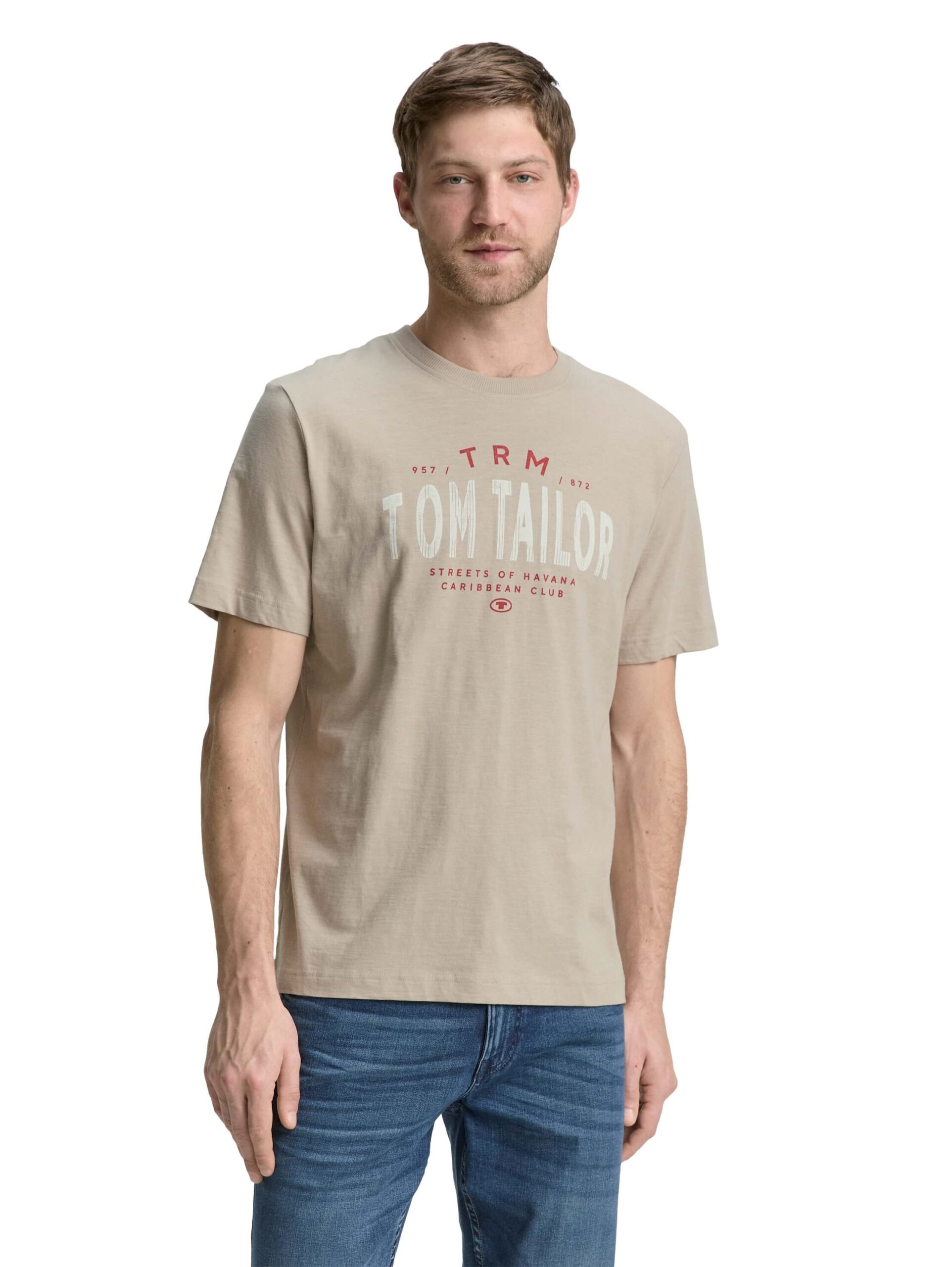 printed slub t-shirt