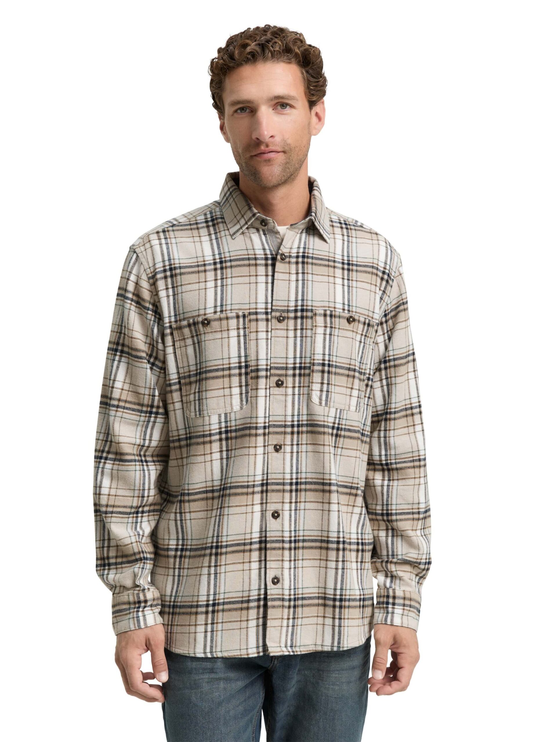 comfort checked shirt