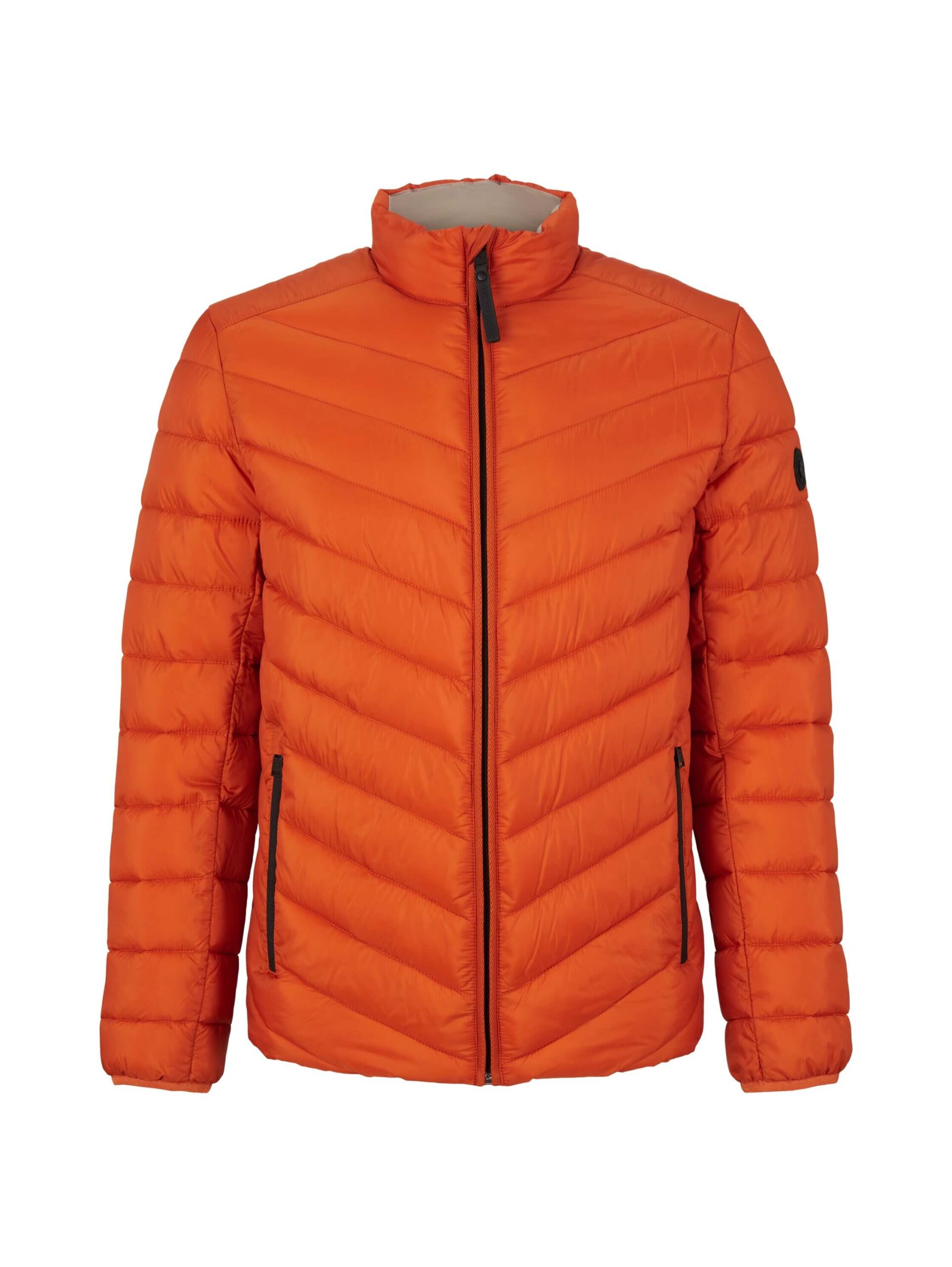 Quilted down jacket