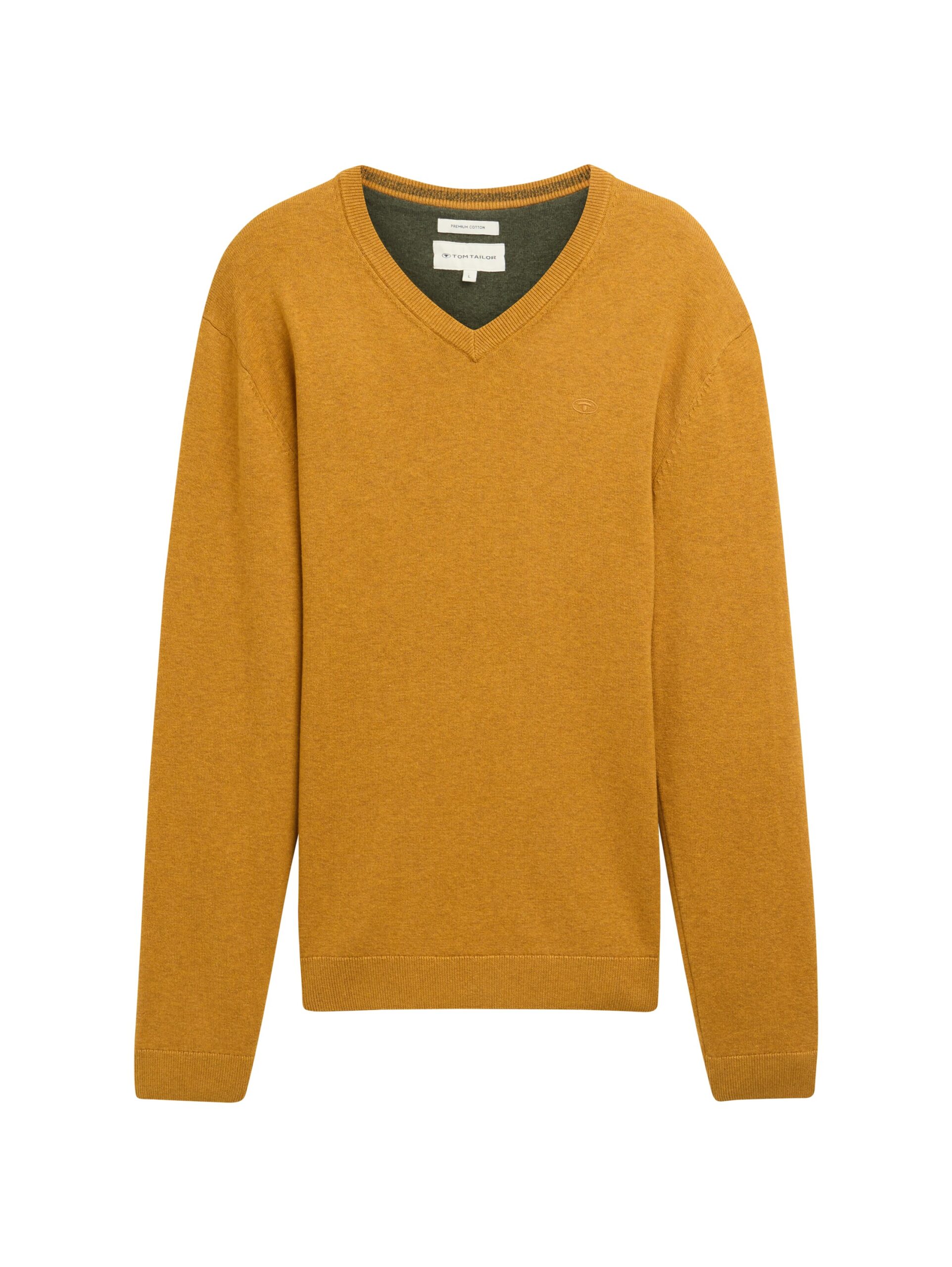 basic v-neck knit