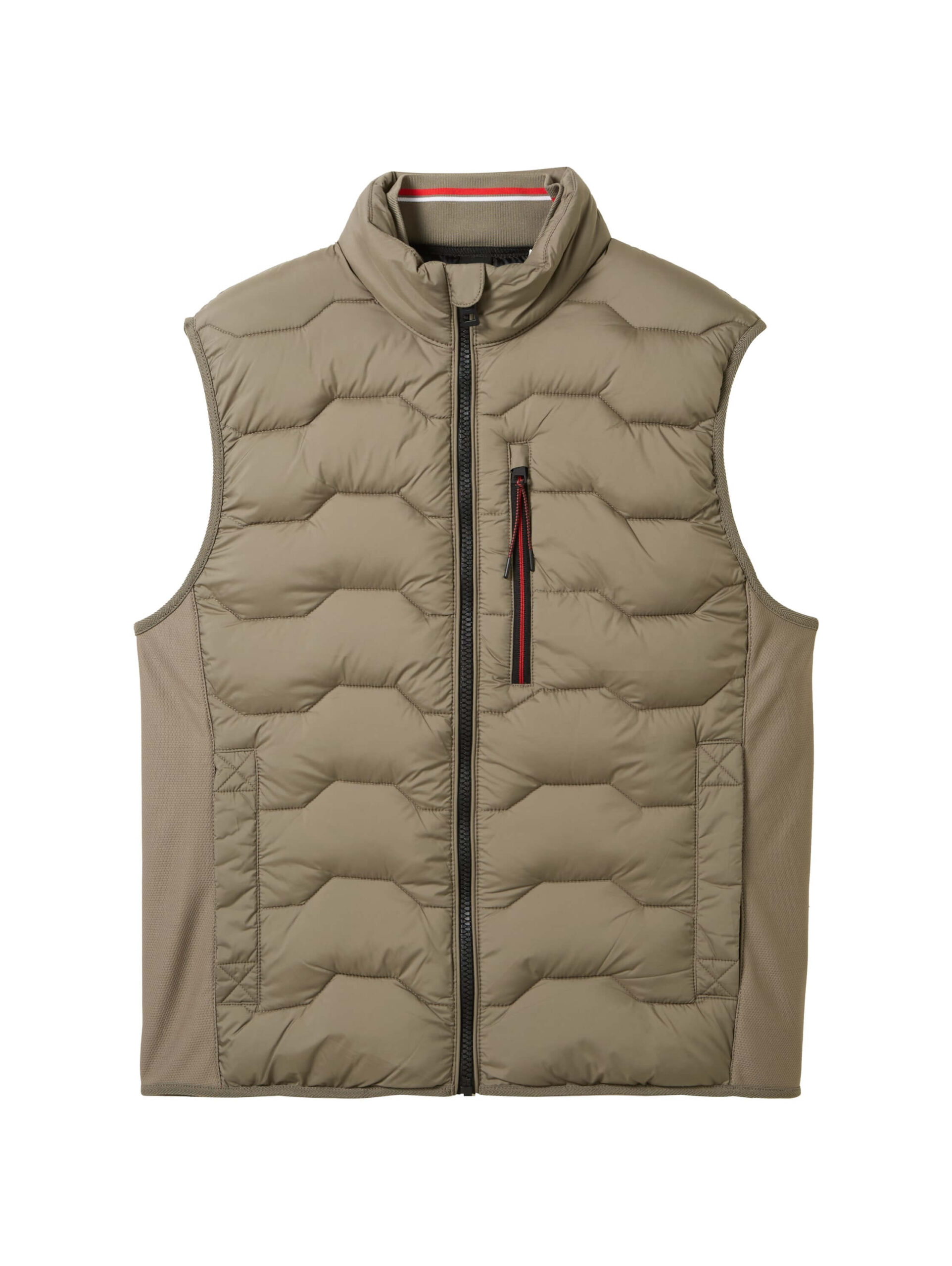 Hybrid puffer gilet