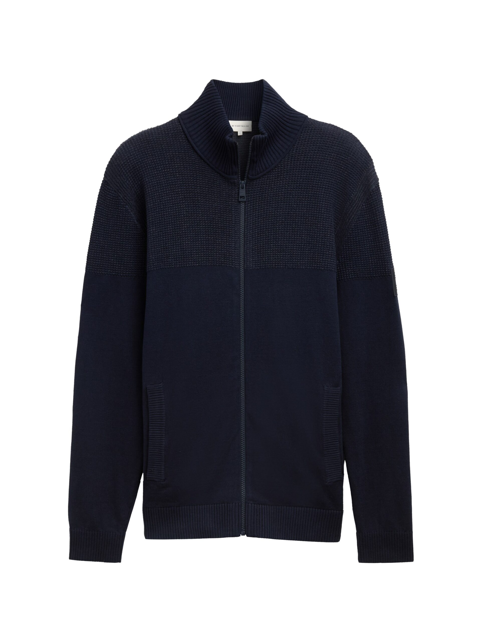 Structured knit jacket