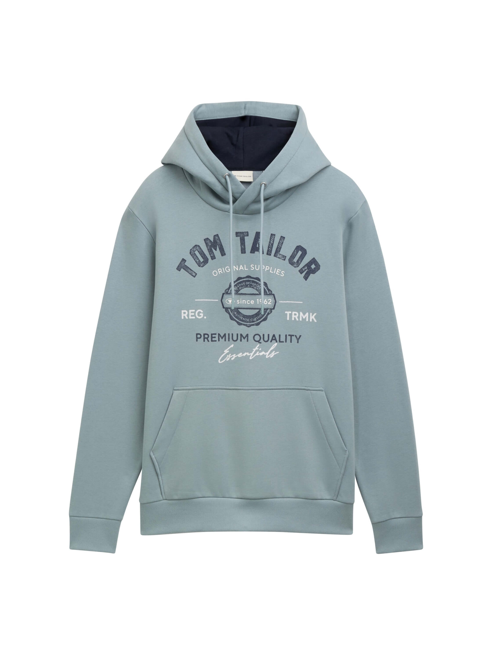 Hoodie sweatshirt with logo print