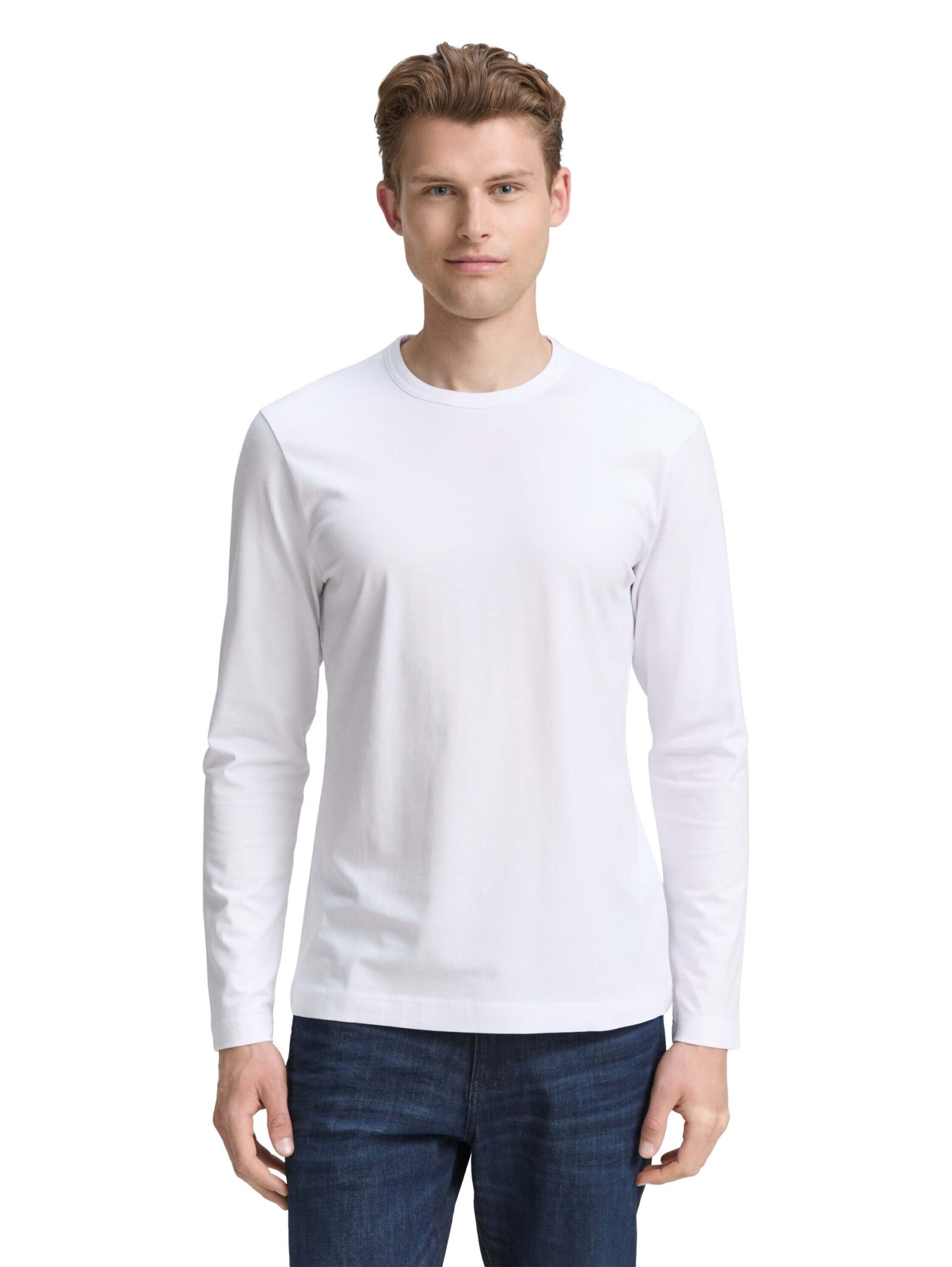 fitted printed longsleeve