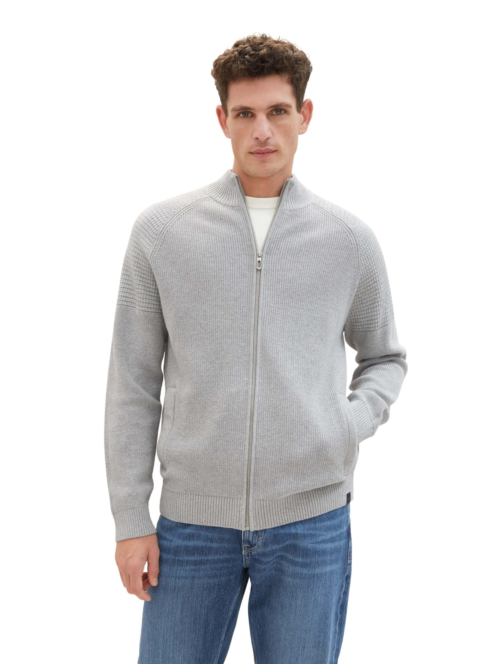 textured cardigan