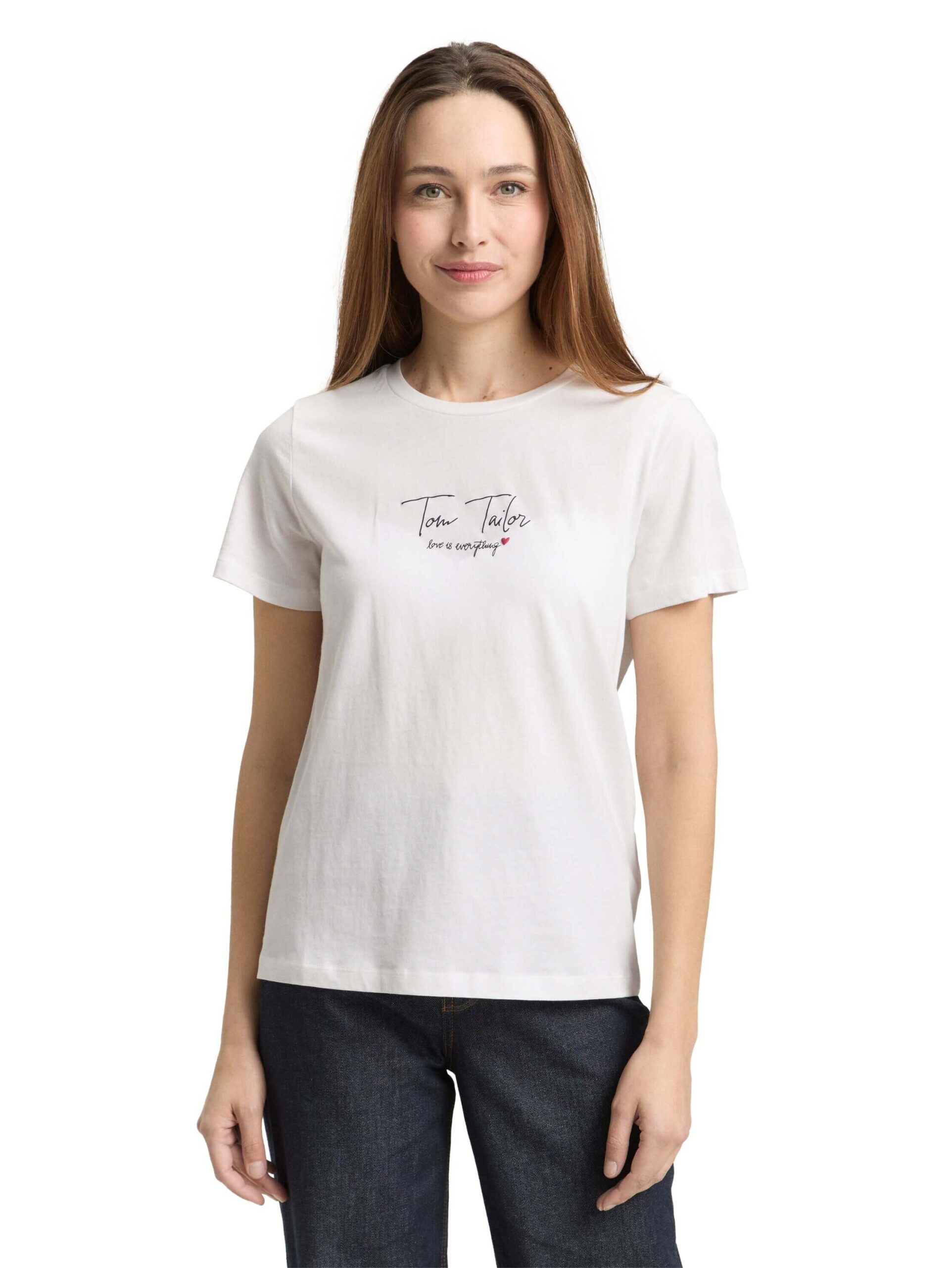 T-shirt crew neck logo