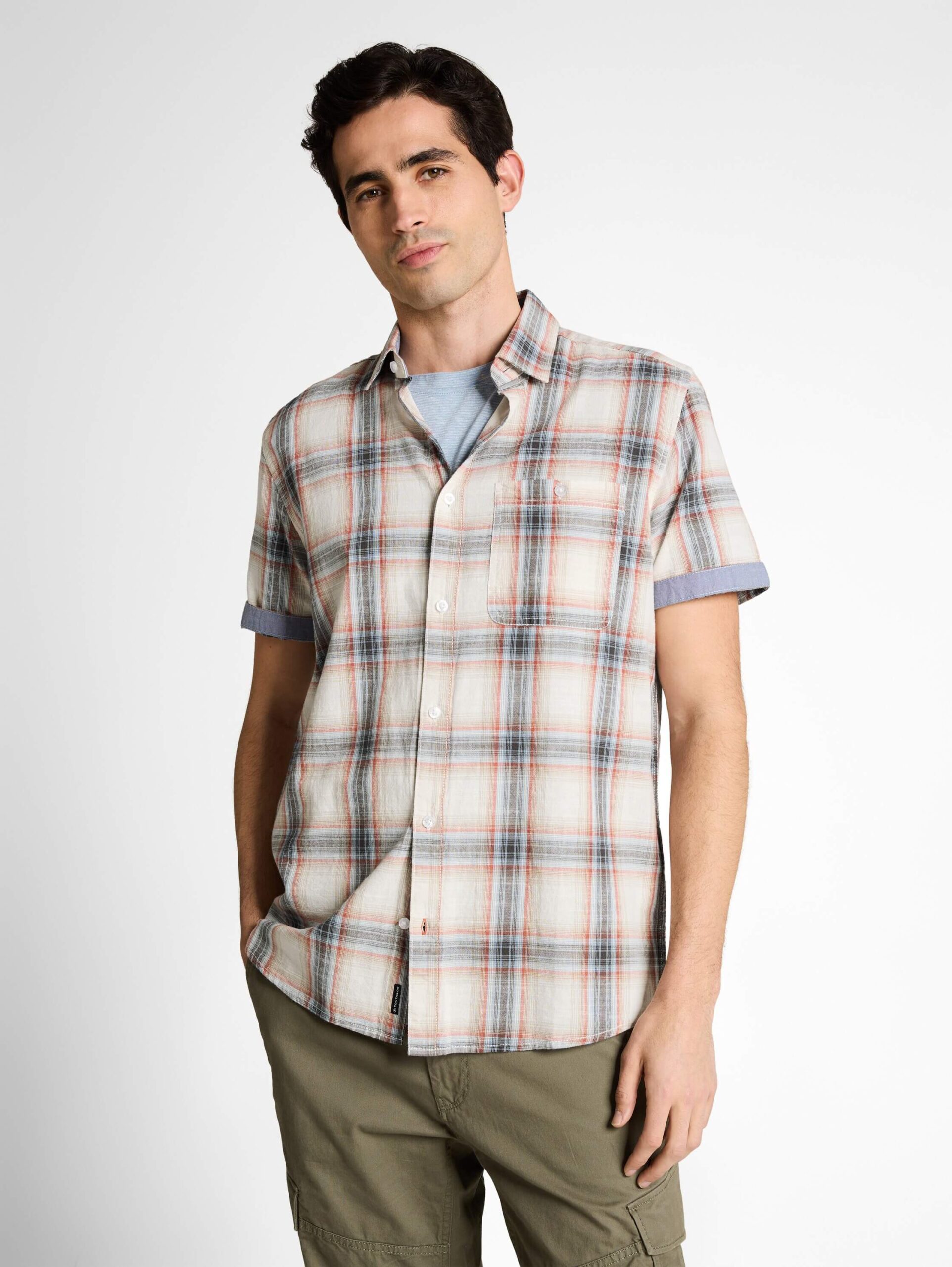 checked shirt