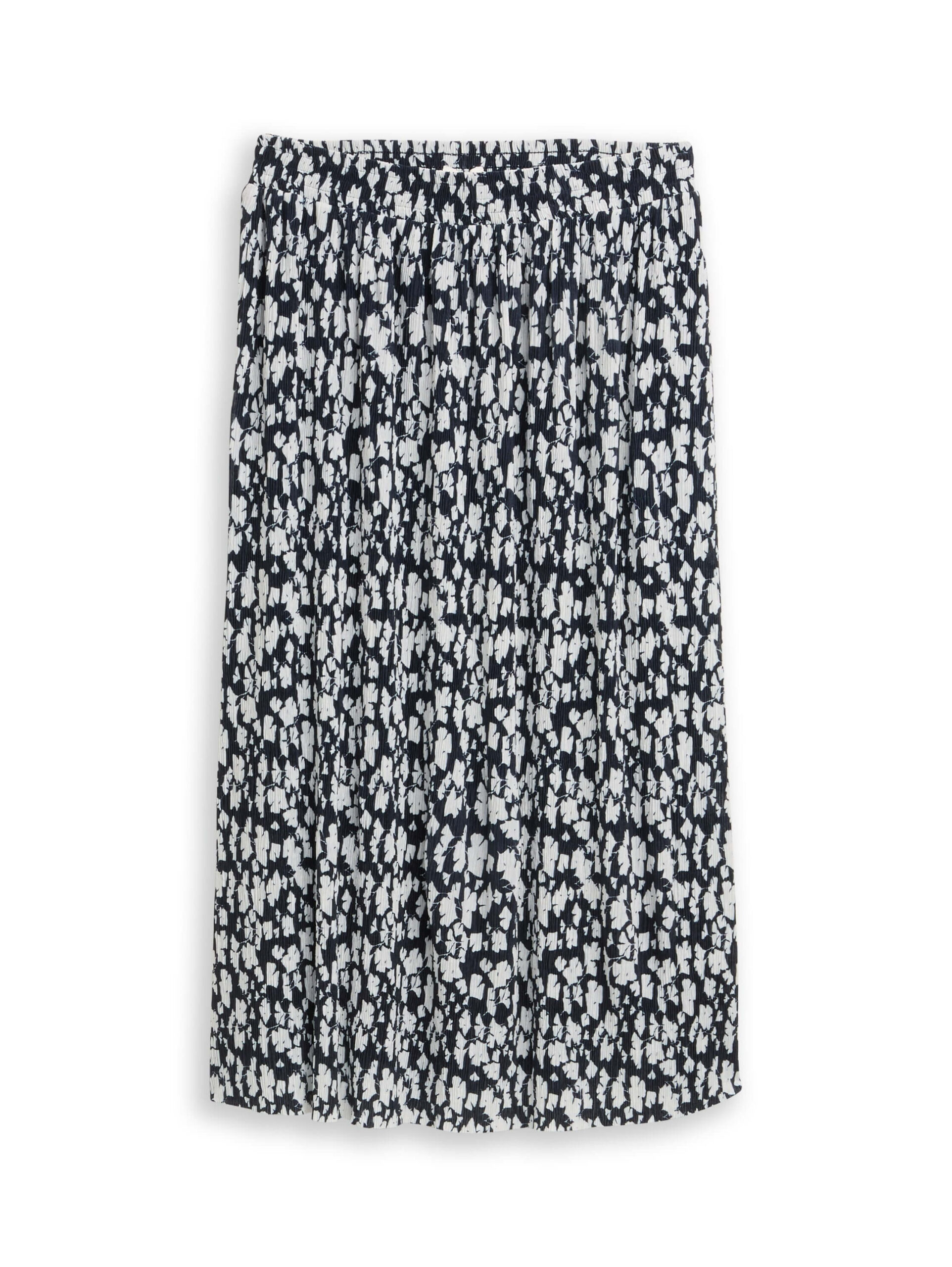 skirt crinkle jersey printed