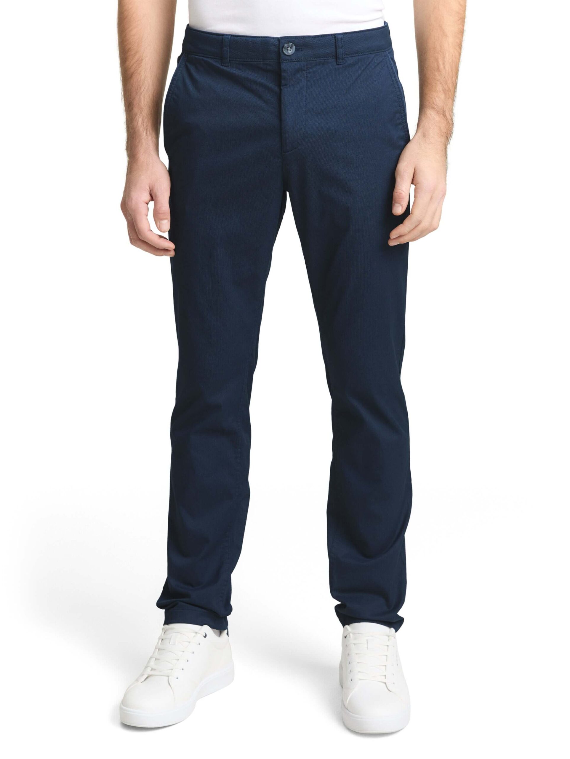 slim printed chino