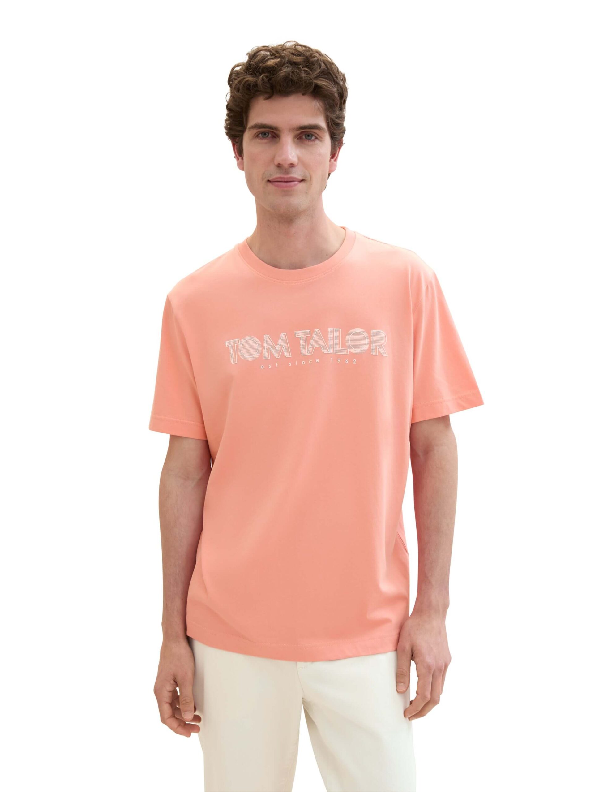 T-shirt with a logo print