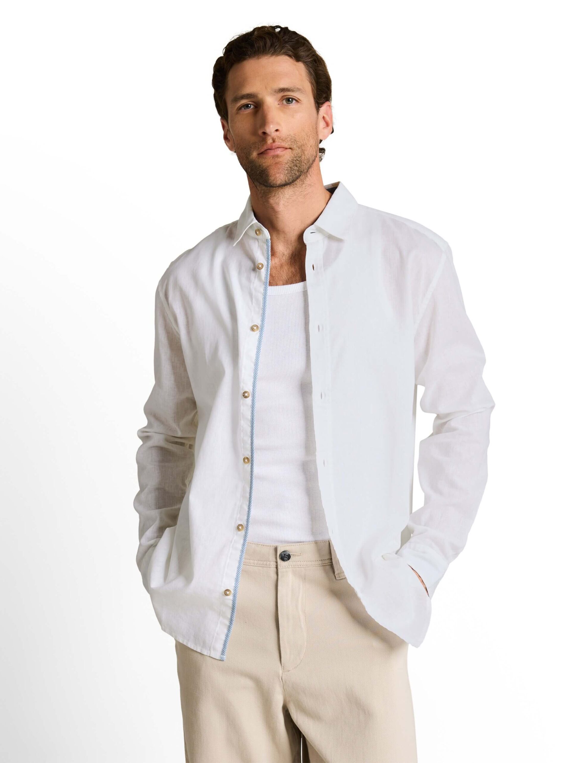 cotton linen shirt