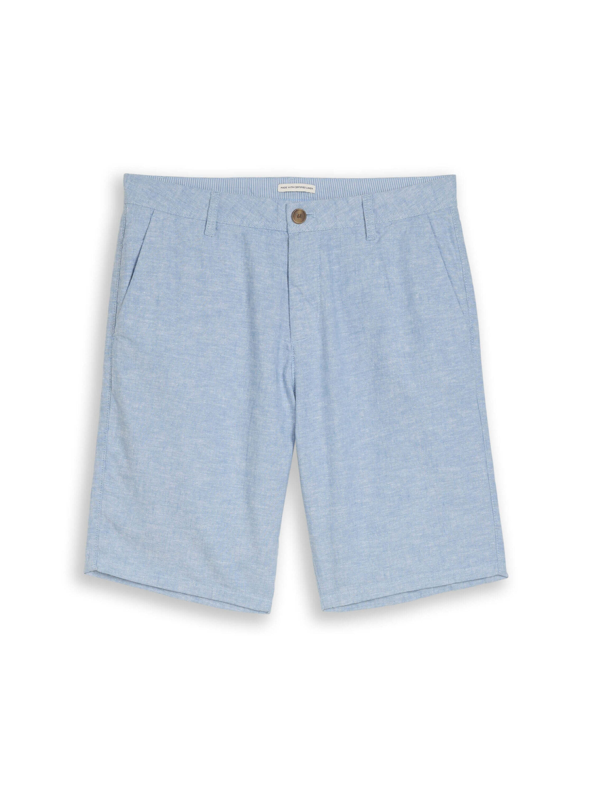 regular cotton linen chino shorts