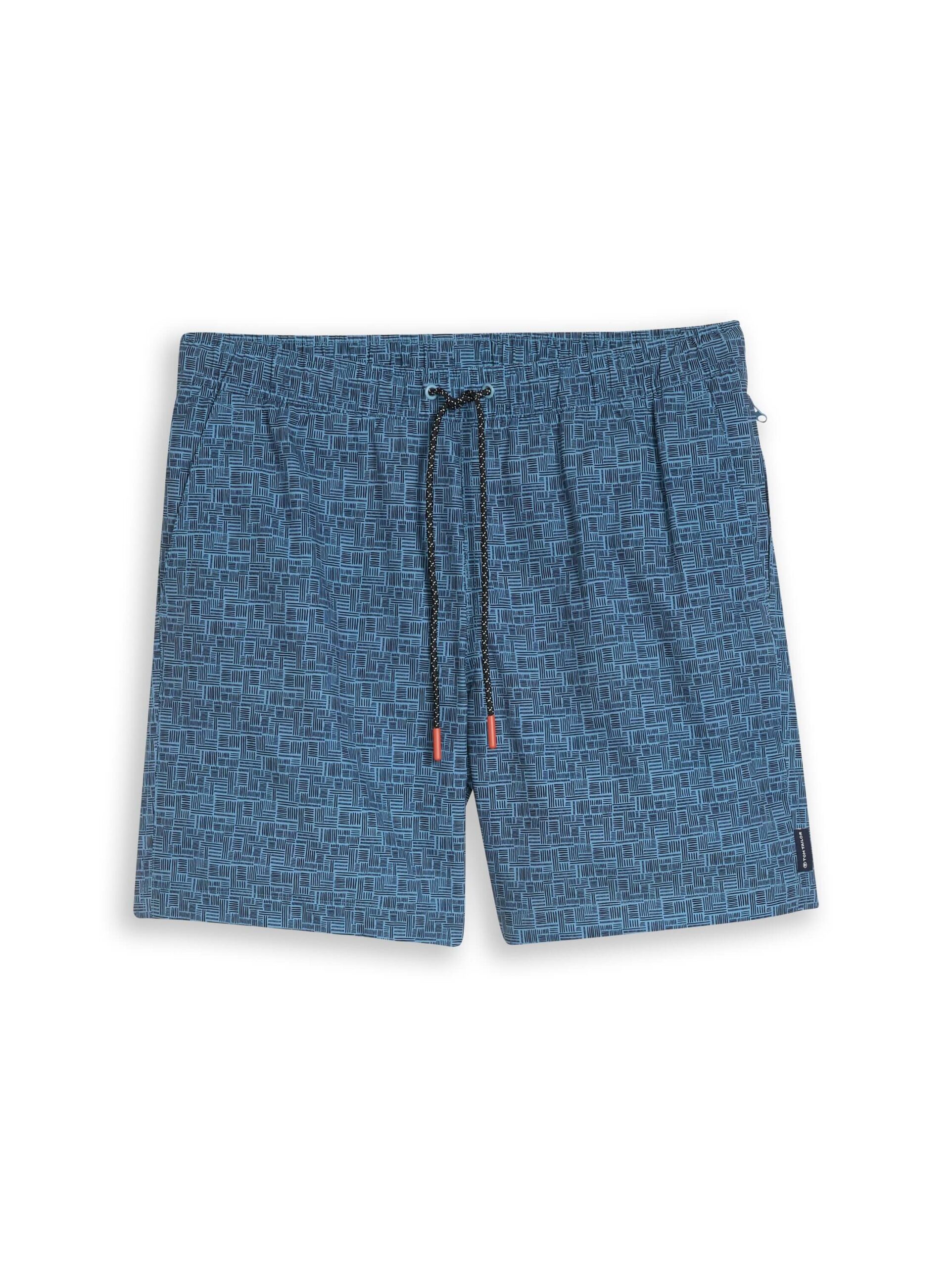 printed swim shorts