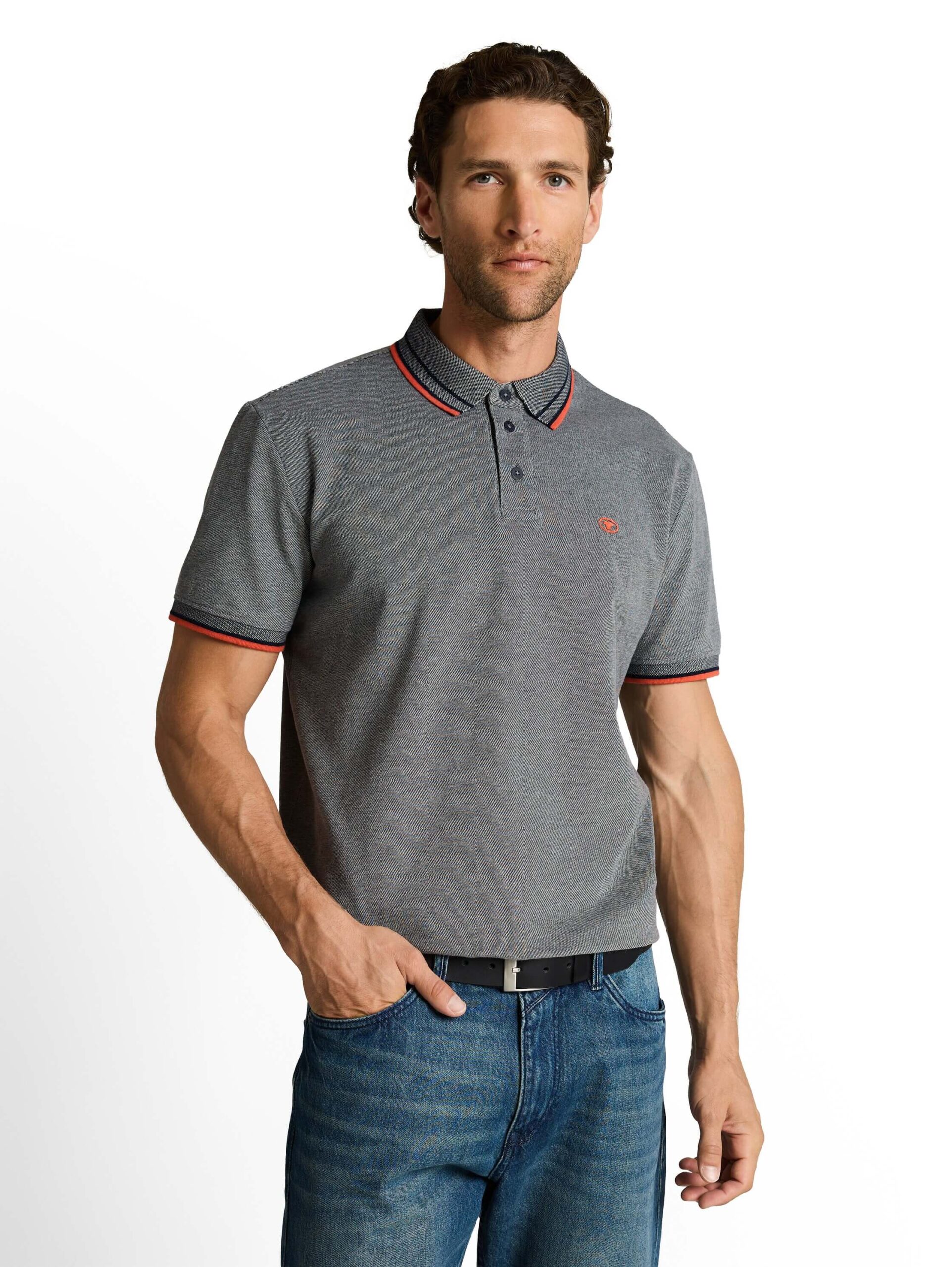 printed polo