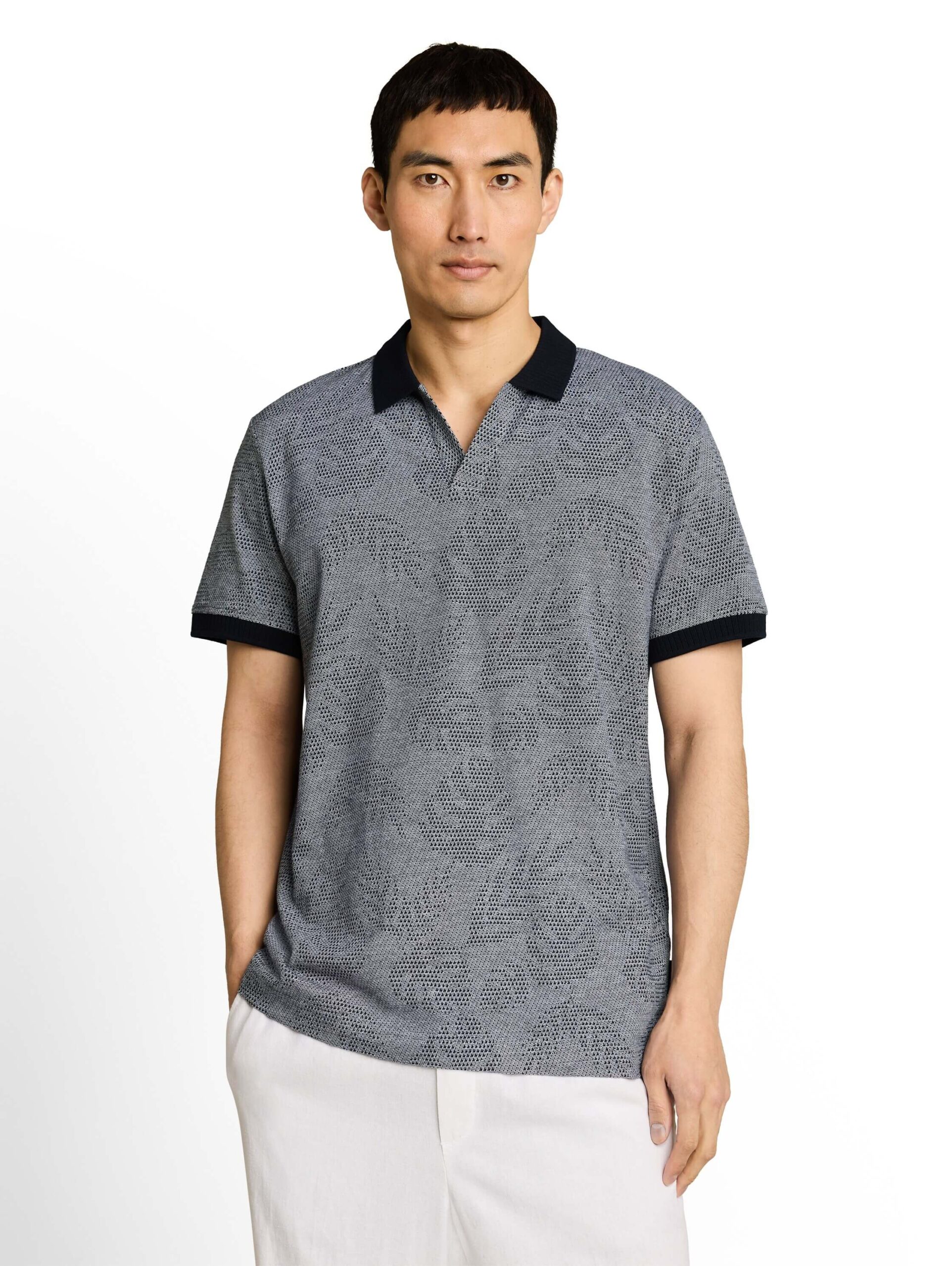 jaquard polo